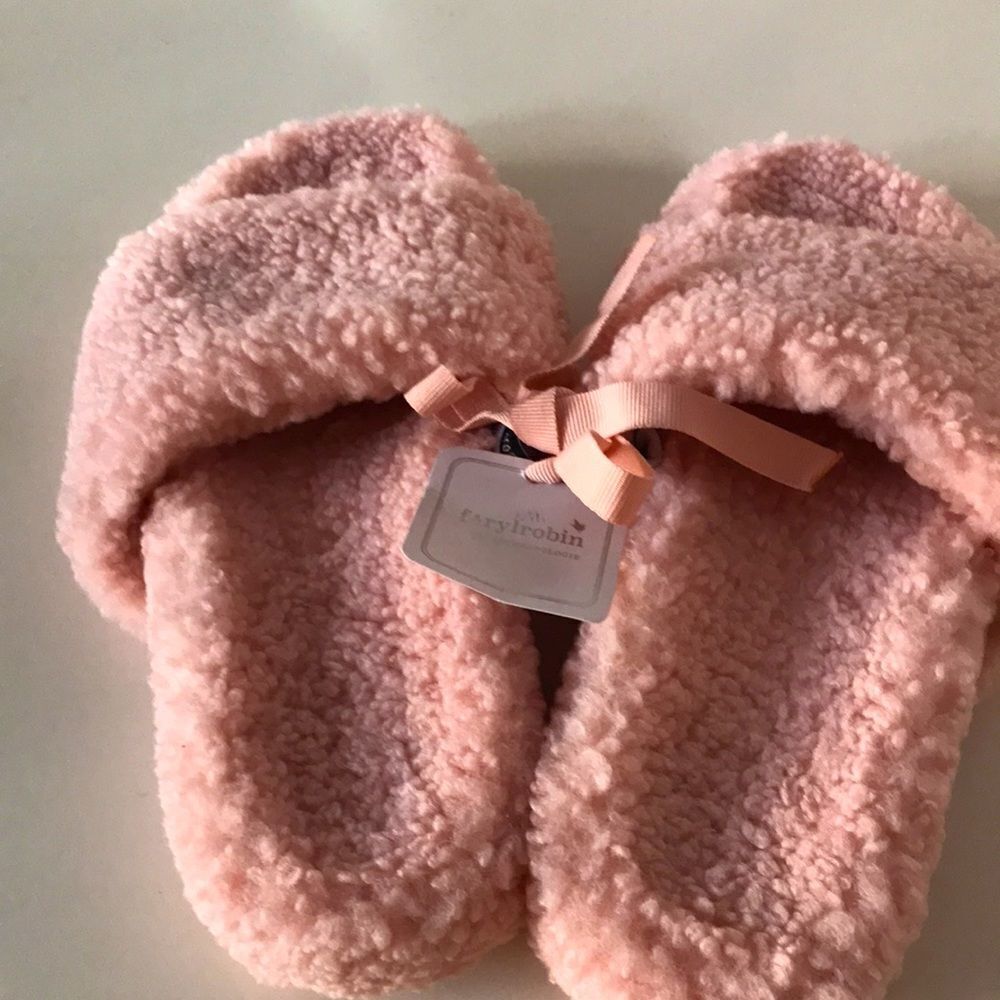 Anthropologie Farylrobin Sherpa Slippers - Picture 4 of 7